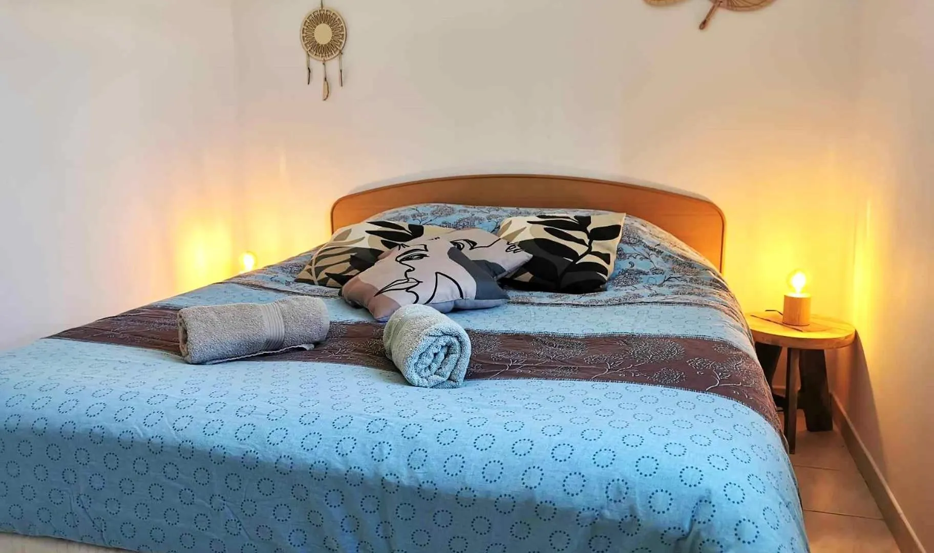 Hébergement de vacances Villa Maison O Volets Bleus Calme Jardin à Miramas